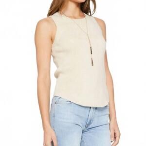 NEW ANOTHER LOVE cora tank top in porcelain